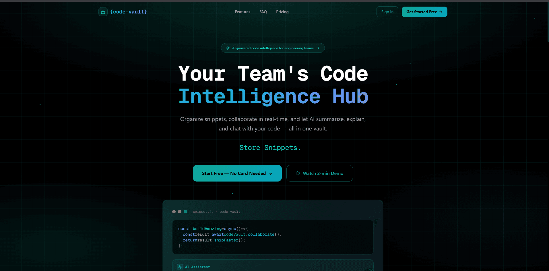 Code Vault